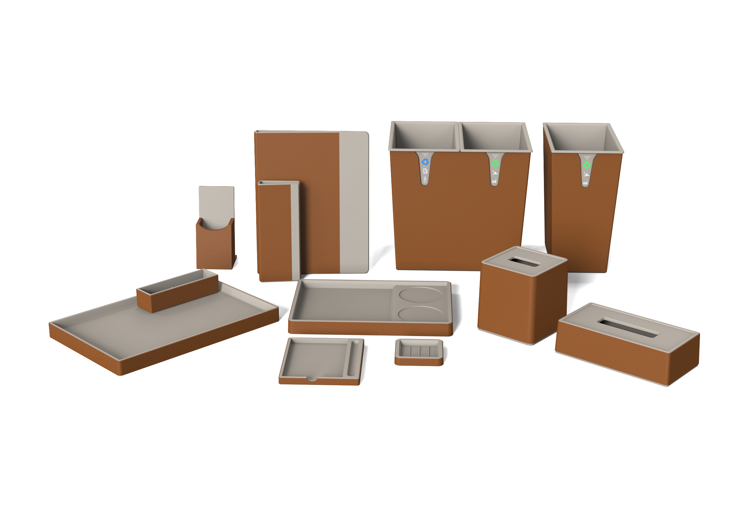 Роскошный кожаный комплект для отеля