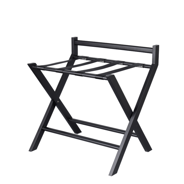 Hotel Fodable Black Steel Luggage Rack.jpg