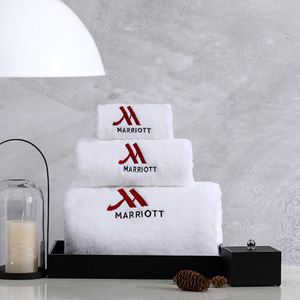 Hotel Customize Guest Room Bath Hand FaceTowel 